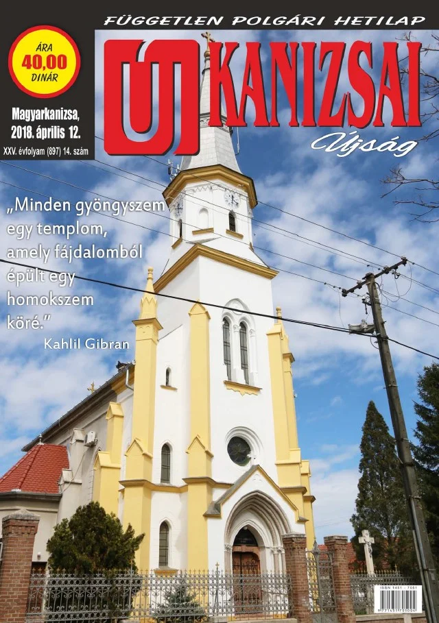 Új Kanizsai Újság, 25. évf. 2018. április 12. 14. sz.