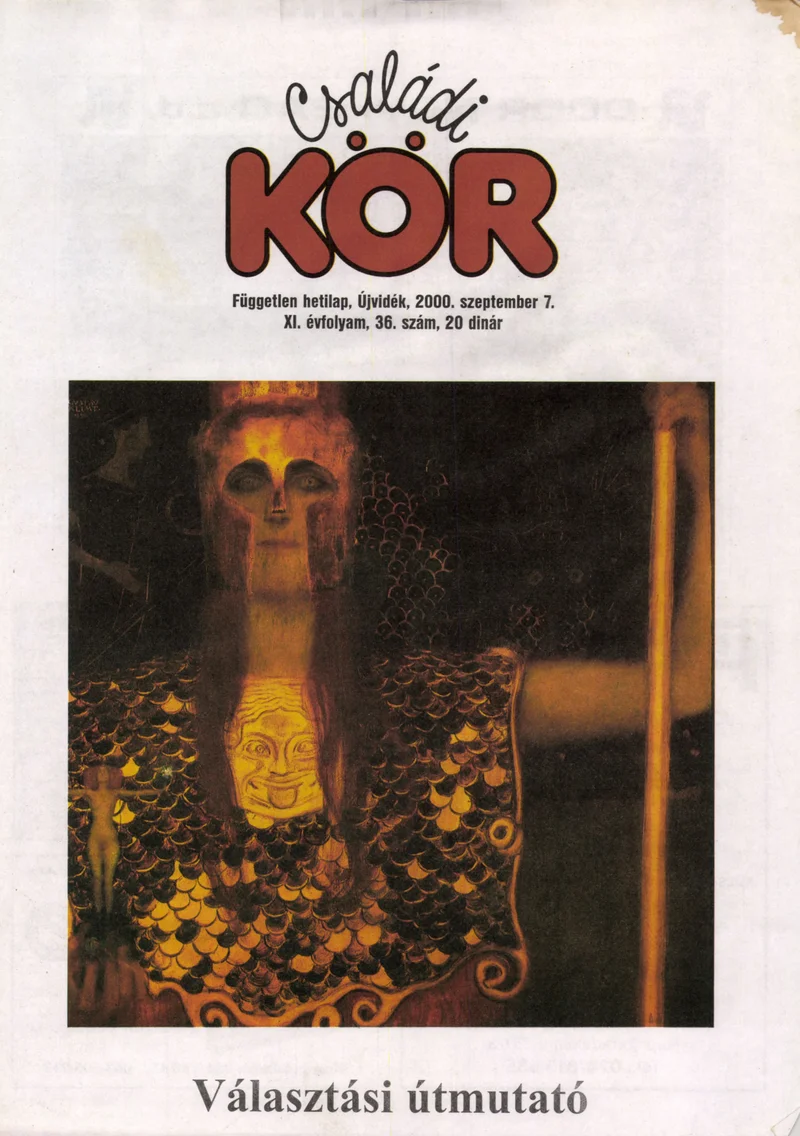 Családi Kör, 11. évf. 2000. szeptember 7. 36. sz.
