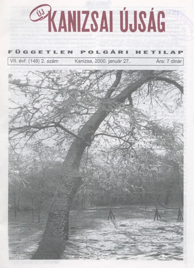 Új Kanizsai Újság, 7. évf. 2000. január 27. 2. sz.