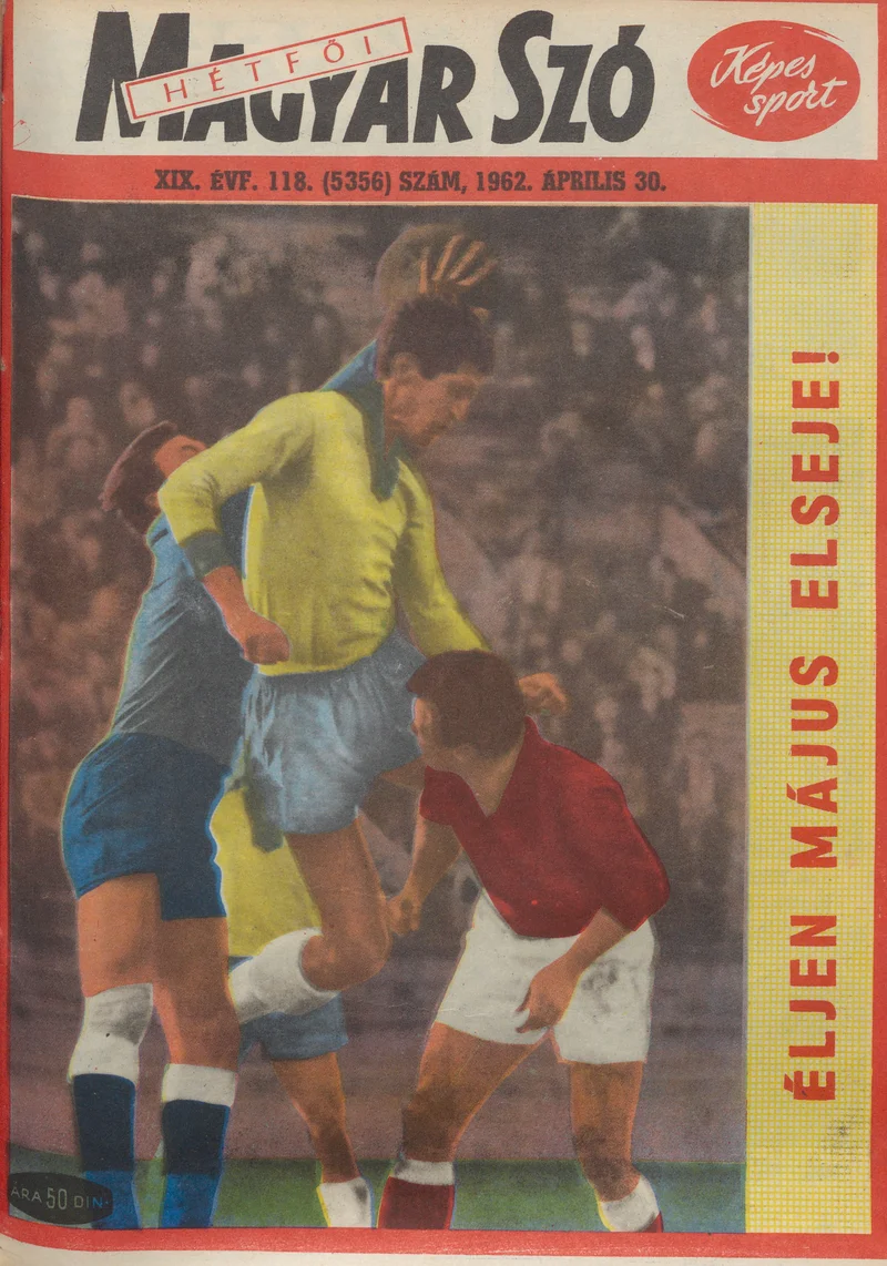 Hétfői Magyar Szó, 19. évf. 1962. április 30. 118. sz.