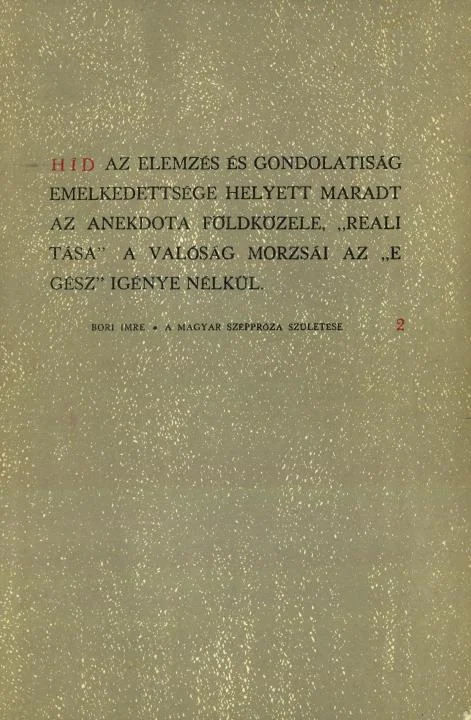 Híd, 28. évf. 1964. február. 2. sz. 101–230. oldal