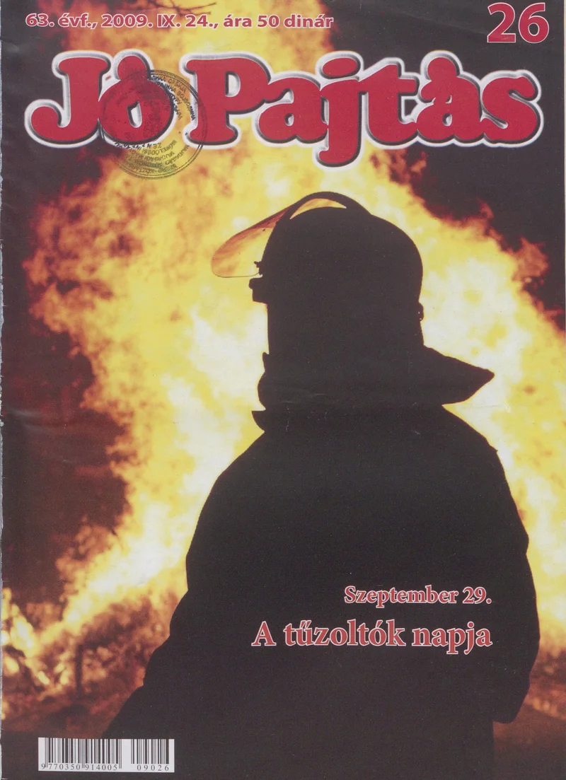 Jó Pajtás, 63. évf. 2009. szeptember 24. 26. sz.