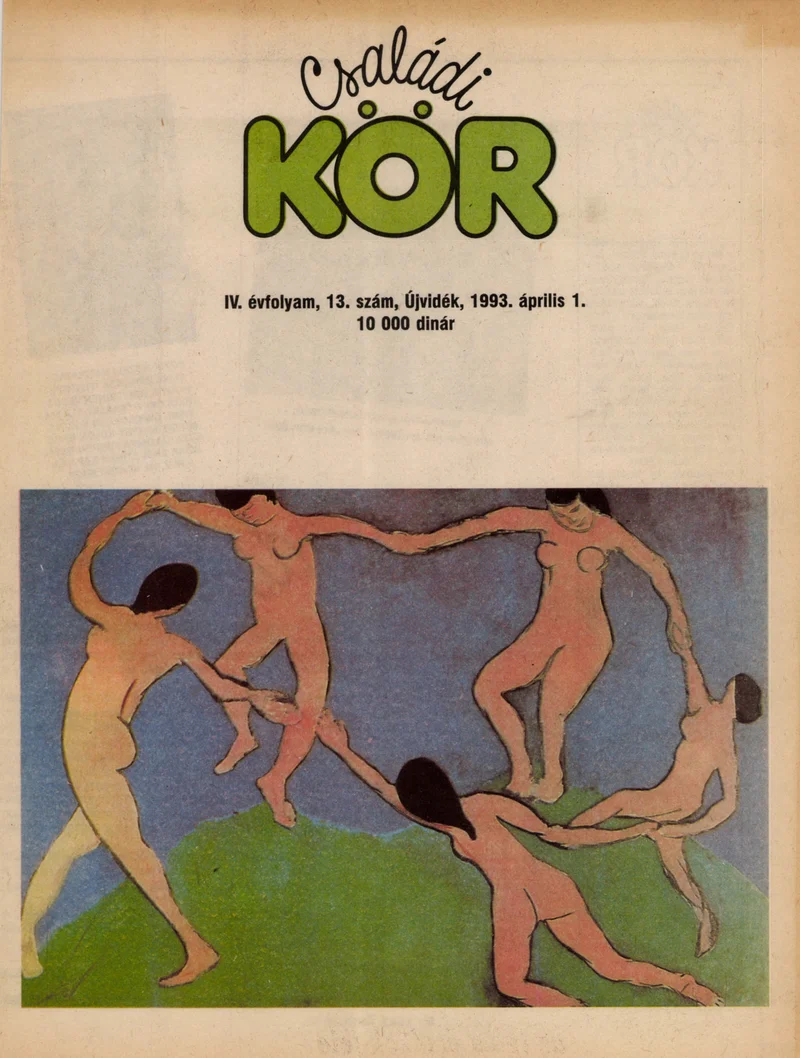Családi Kör, 4. évf. 1993. április 1. 13. sz.