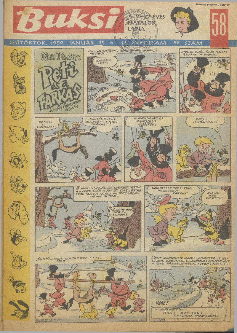 Buksi, 3. évf. 1959. január 29. 58. sz.