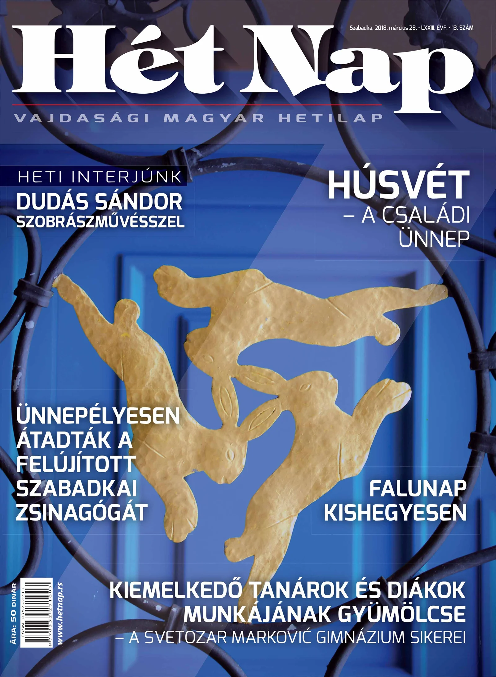 7 Nap, 73. évf. 2018. március 28. 13. sz.