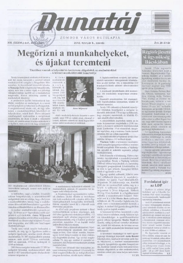 Dunatáj, 14. évf. 2012. február 8. 670. sz.
