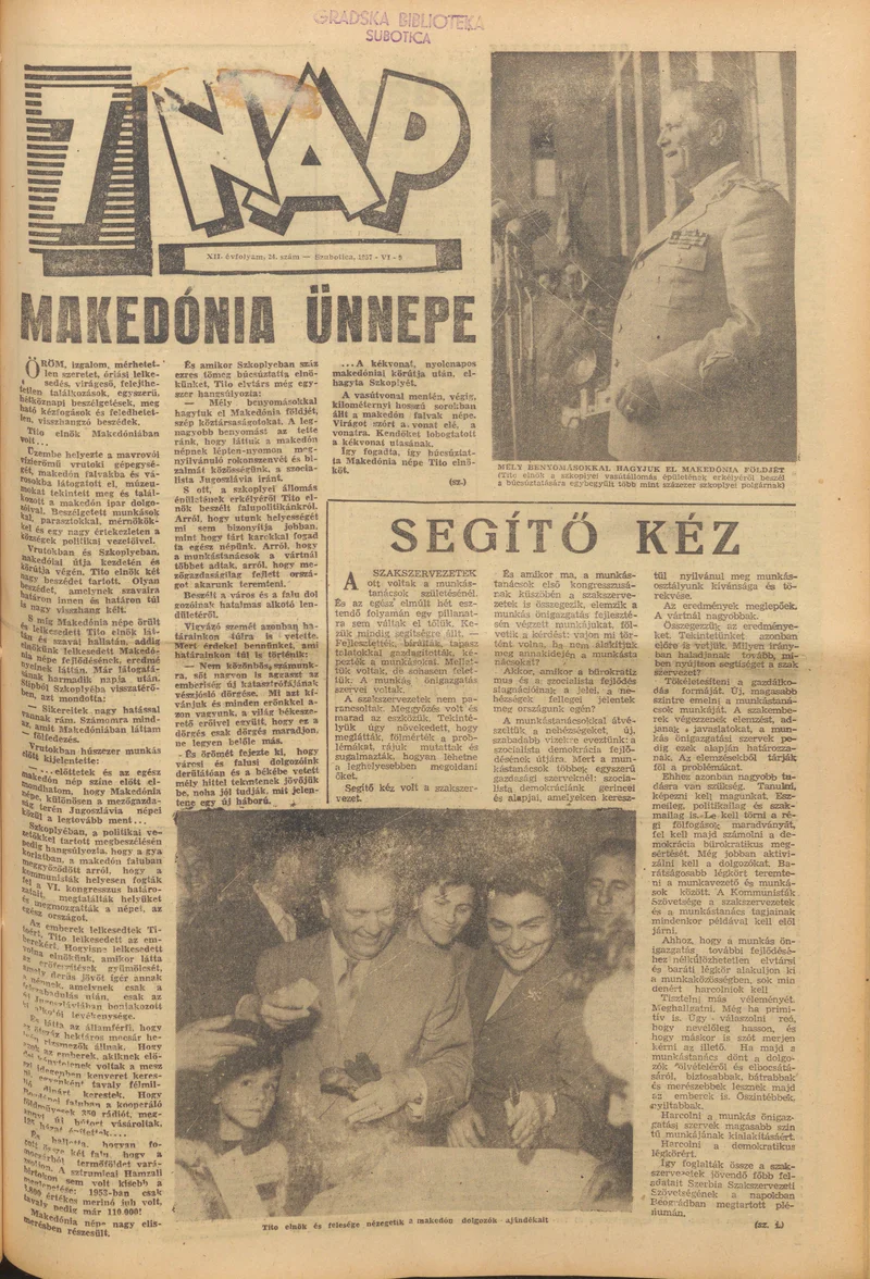 7 Nap, 12. évf. 1957. június 9. 24. sz.