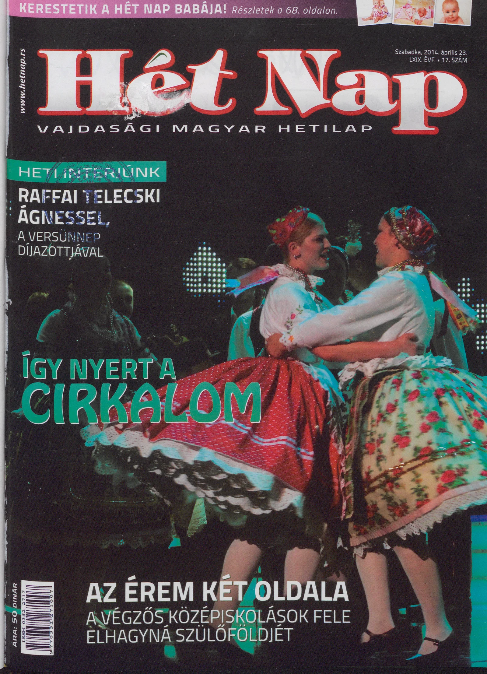 7 Nap, 69. évf. 2014. április 23. 17. sz.