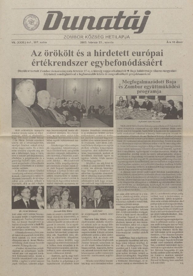 Dunatáj, 7. évf. 2005. február 23. 307. sz.