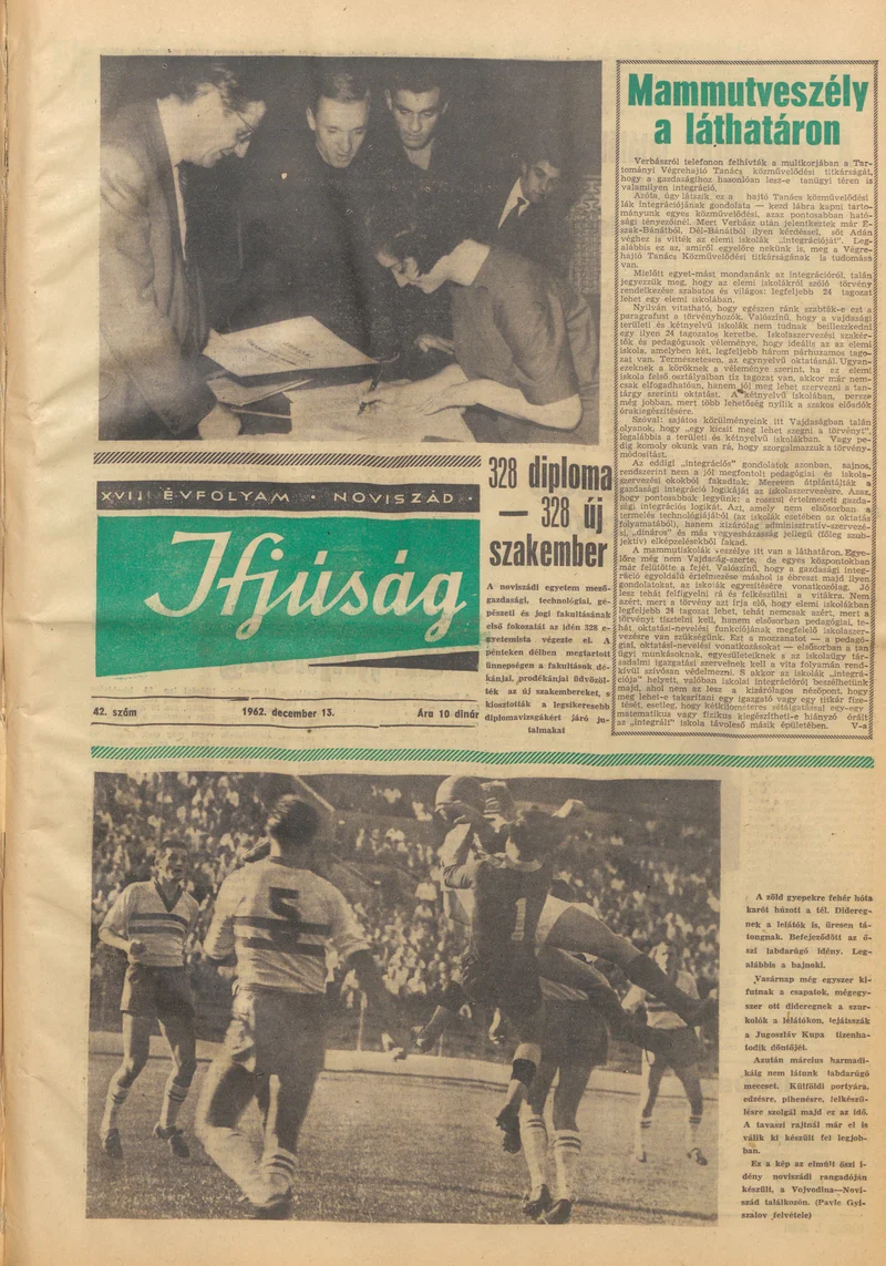 Ifjúság, 18. évf. 1962. december 13. 42. sz.