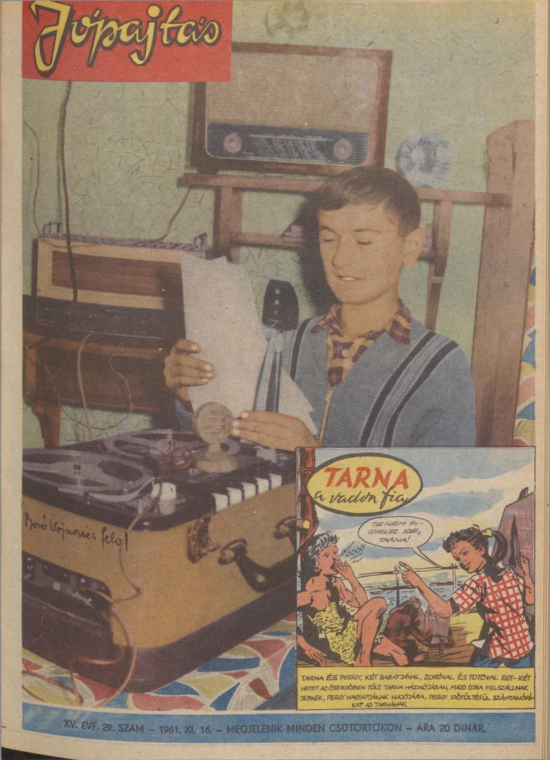 Jó Pajtás, 15. évf. 1961. november 16. 29. sz.