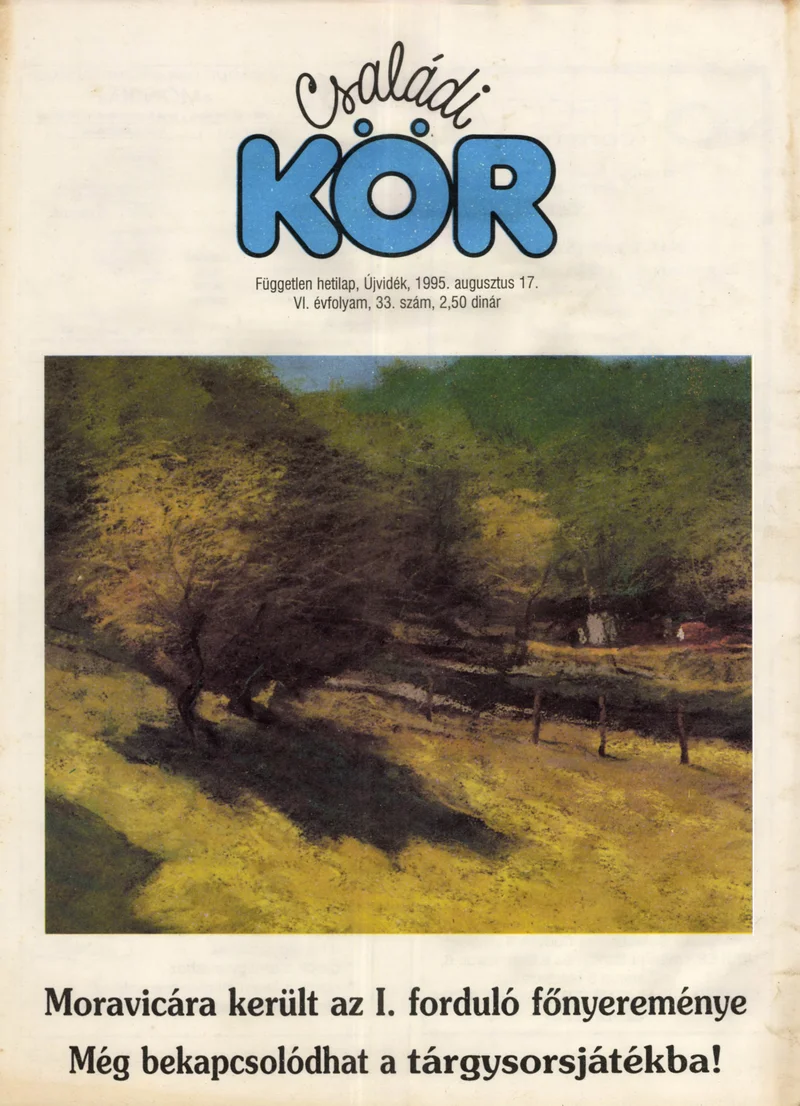 Családi Kör, 6. évf. 1995. augusztus 17. 33. sz.
