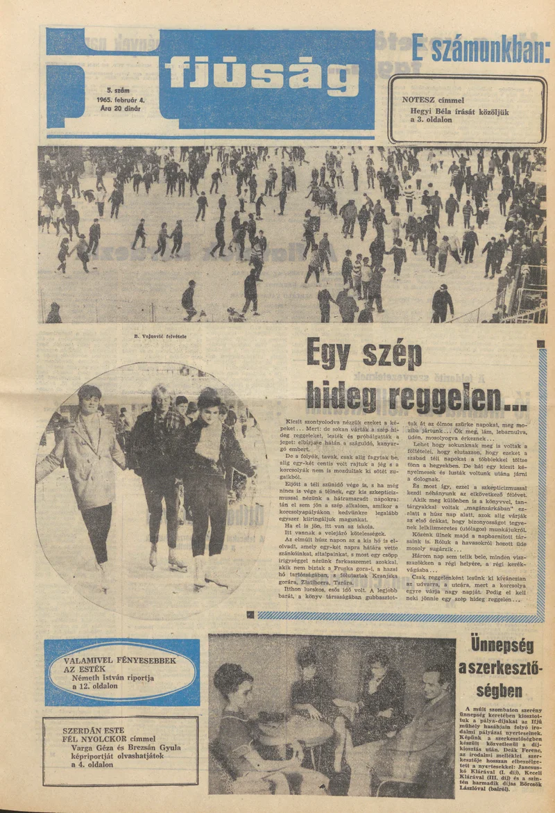 Ifjúság, 21. évf. 1965. február 4. 5. sz.