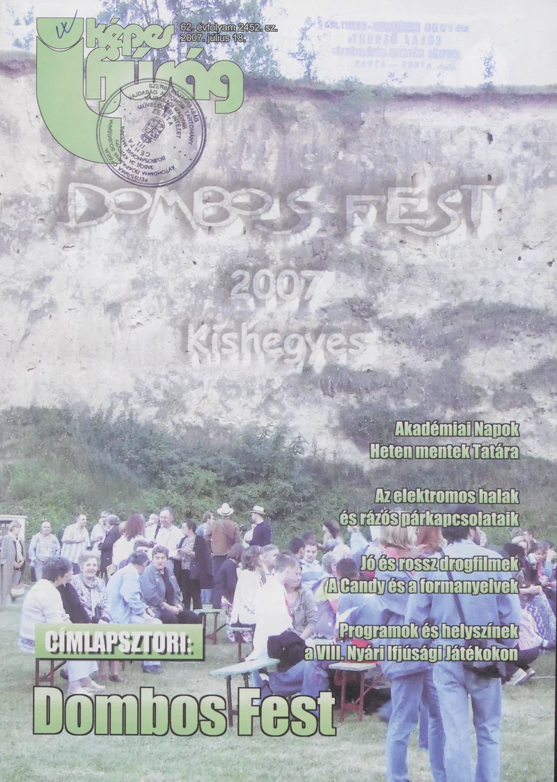 Képes Ifjúság, 63. évf. 2007. július 18. 2452. sz.