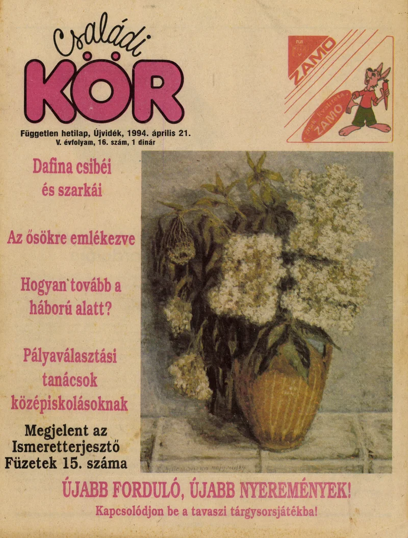 Családi Kör, 5. évf. 1994. április 21. 16. sz.