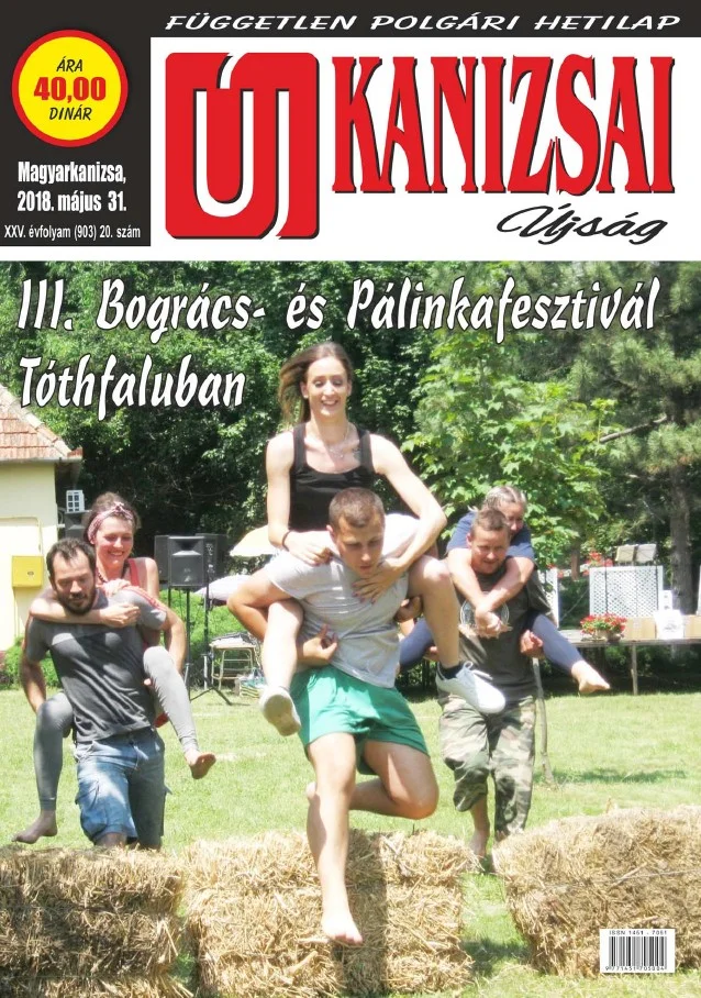 Új Kanizsai Újság, 25. évf. 2018. május 31. 20. sz.