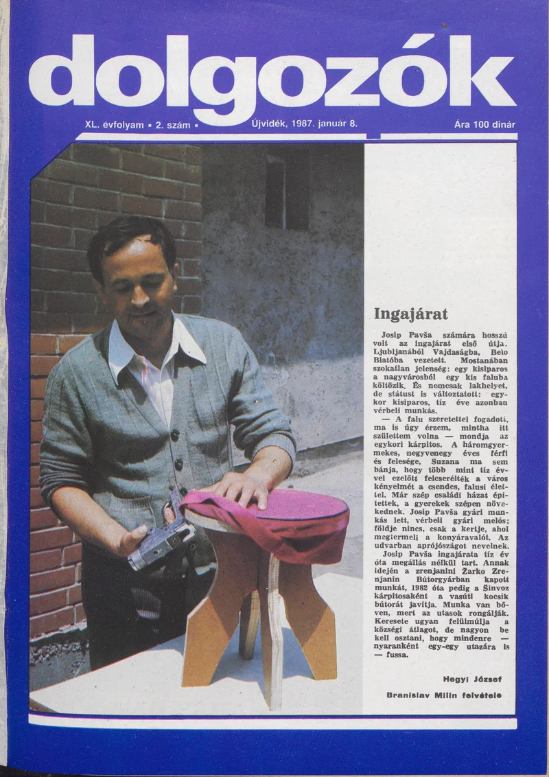 Dolgozók, 41. évf. 1987. január 8. 2. sz.