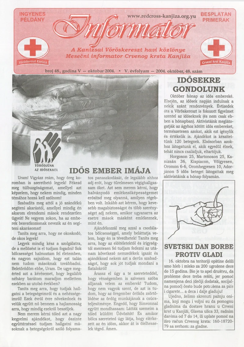 Informator, 5. évf. 2004. október 1. 48. sz.