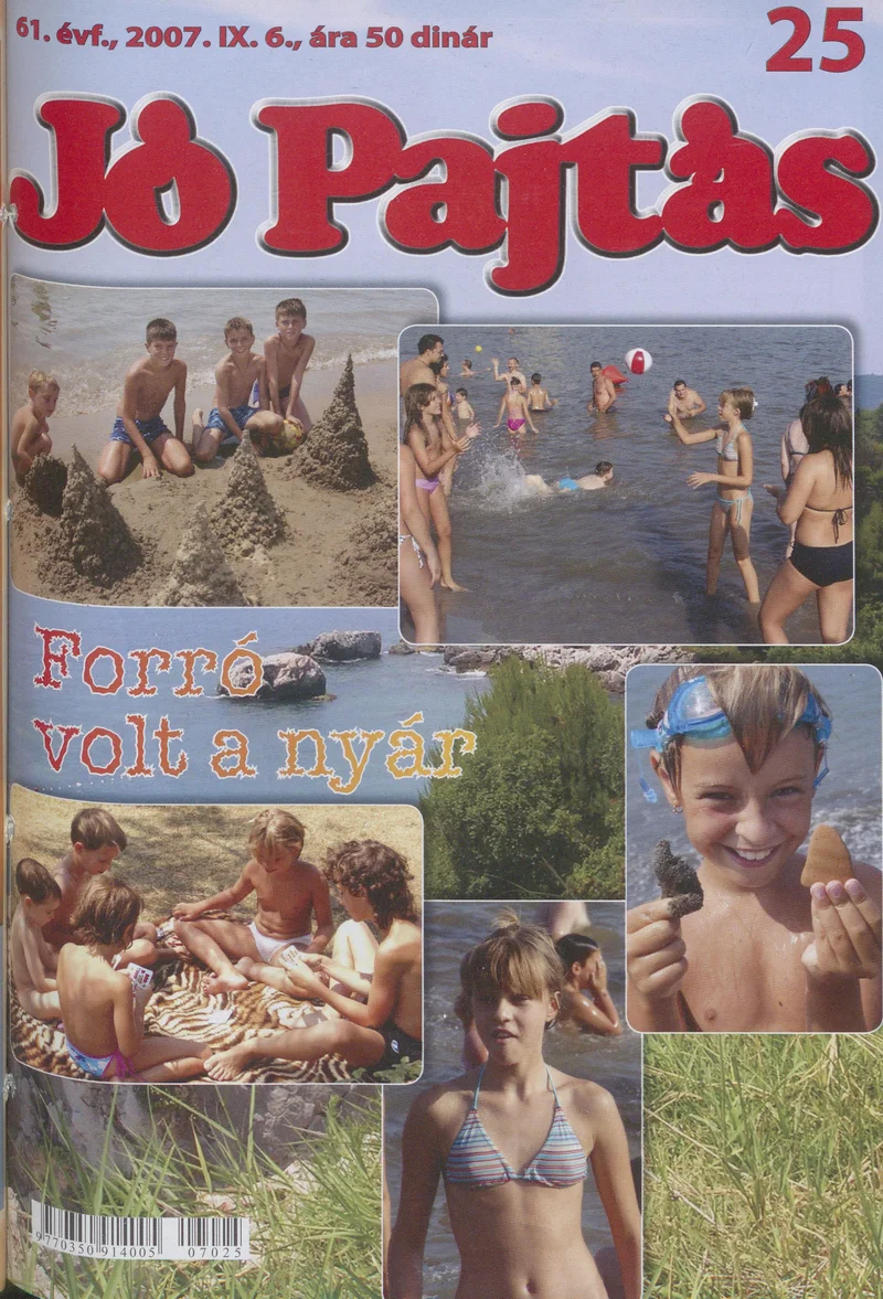 Jó Pajtás, 61. évf. 2007. szeptember 6. 25. sz.