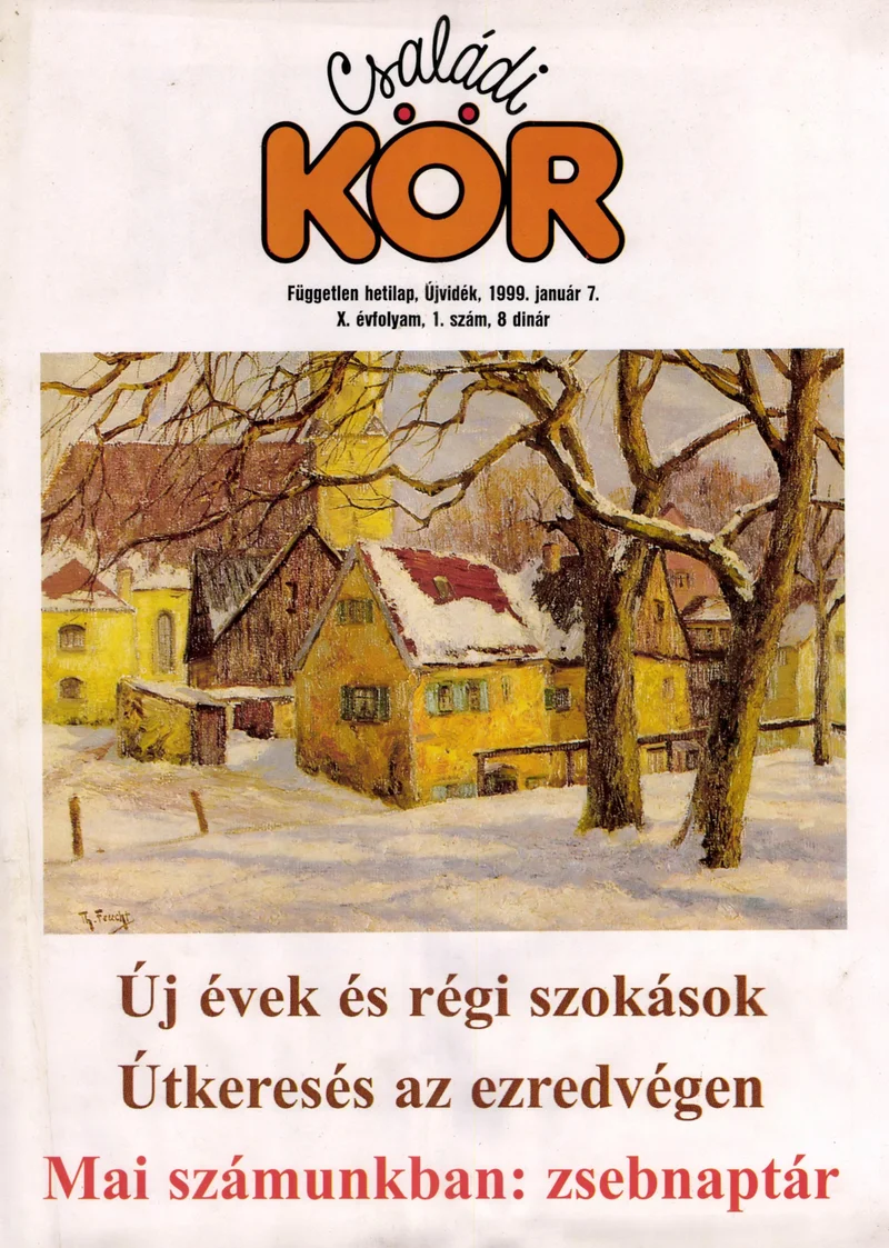 Családi Kör, 10. évf. 1999. január 7. 1. sz.