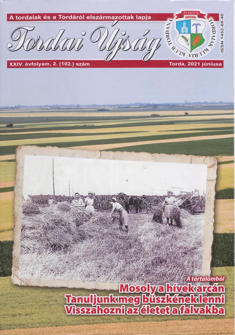Tordai Újság, 24. évf. 2021. június. 2. sz.