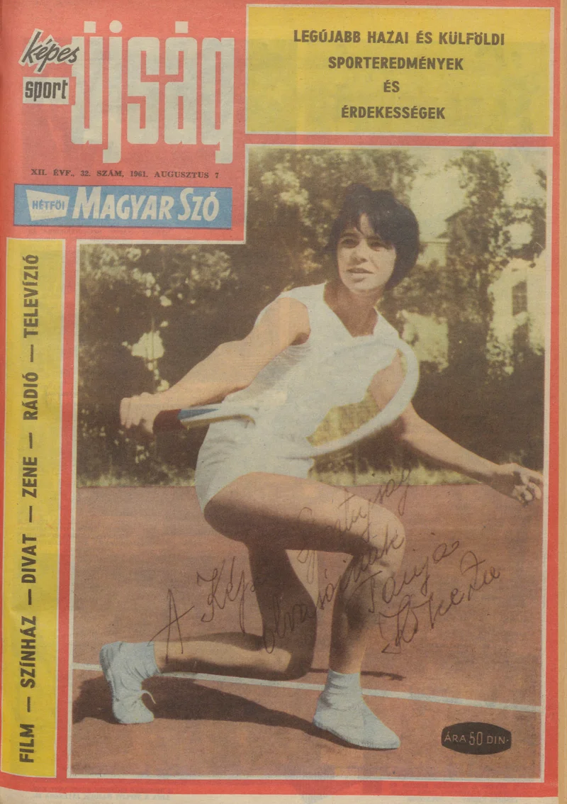 Hétfői Magyar Szó, 12. évf. 1961. augusztus 7. 32. sz.