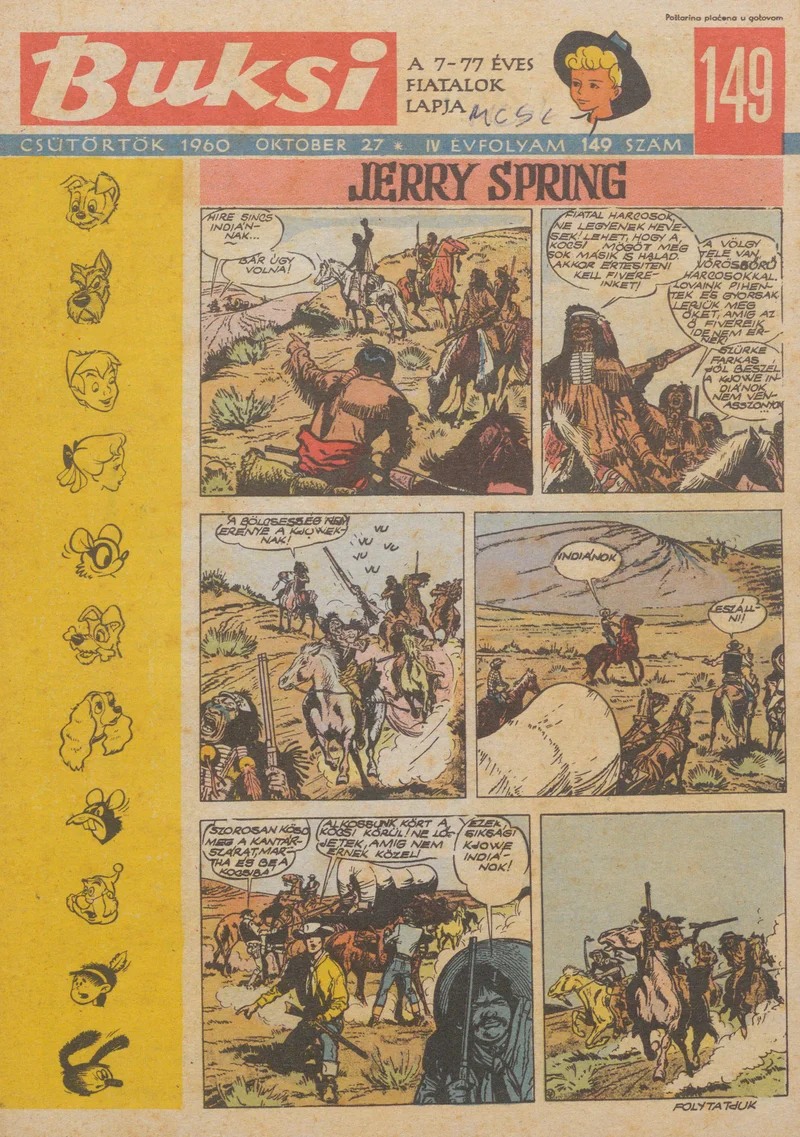 Buksi, 4. évf. 1960. október 27. 149. sz.