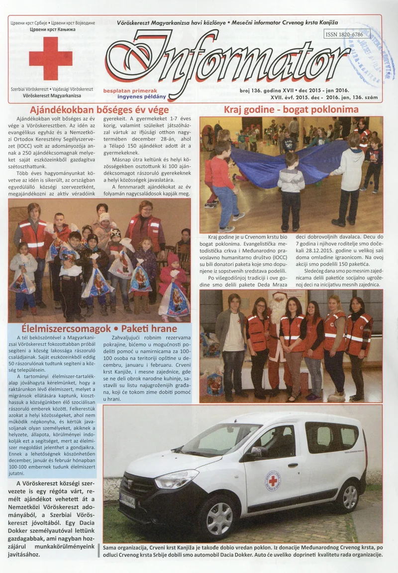 Informator, 16. évf. 2015. december 1. – 2016. január 1. 136. sz.