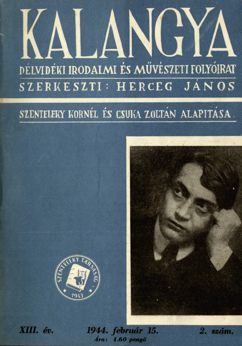 Kalangya, 13. évf. 1944. február 15. 2. sz. 49–96. oldal