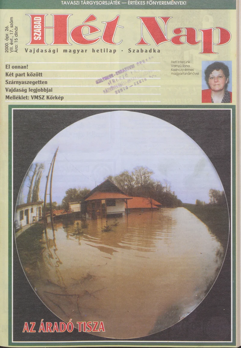 Szabad Hét Nap, 7. évf. 2000. április 26. 17. sz.