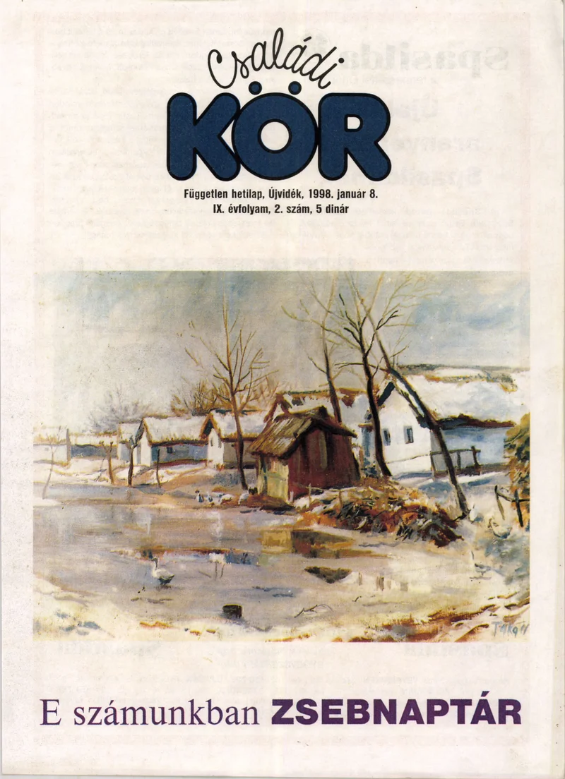 Családi Kör, 9. évf. 1998. január 8. 2. sz.
