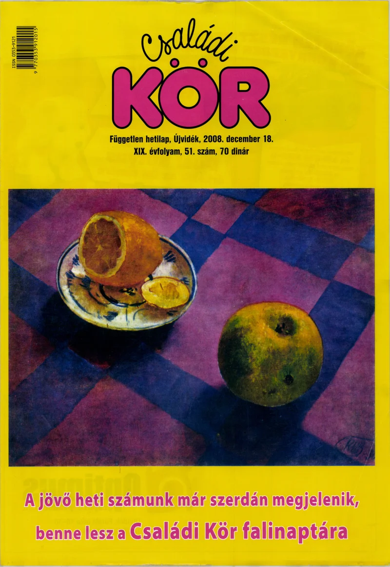 Családi Kör, 19. évf. 2008. december 18. 51. sz.