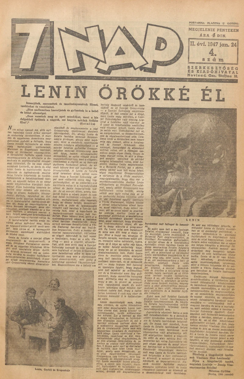 7 Nap, 2. évf. 1947. január 24. 4. sz. 1–10. oldal