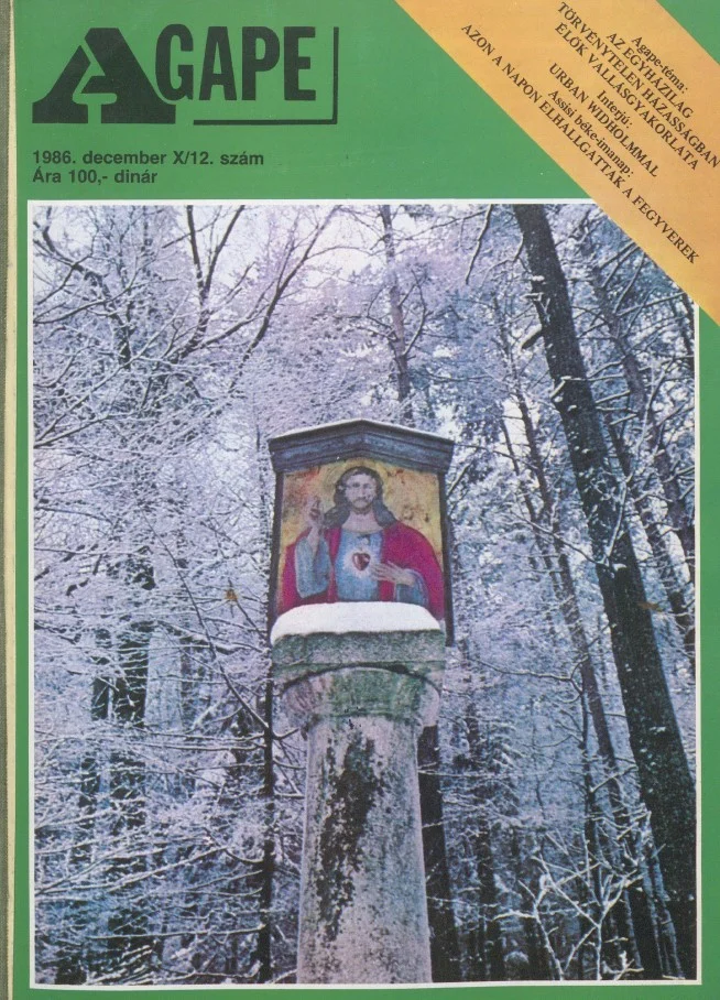 Agape, 10. évf. 1986. december. 12. sz.