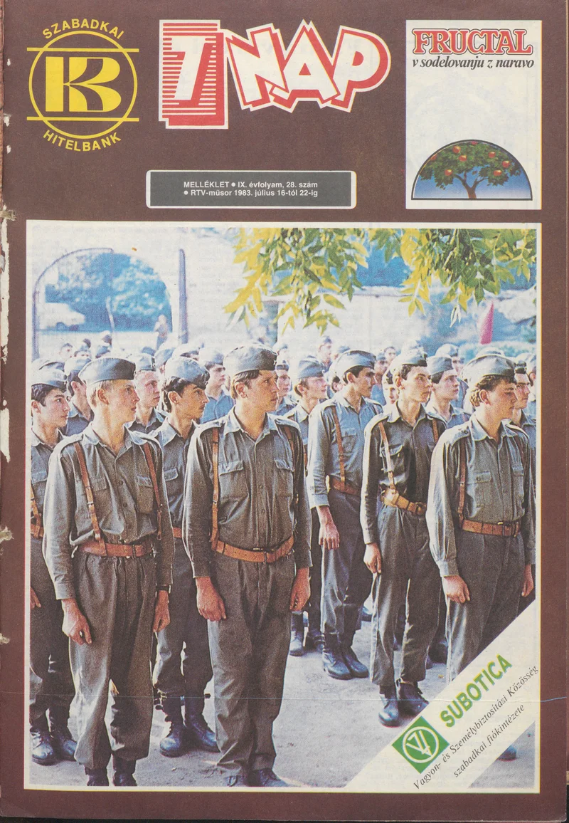 7 Nap melléklet, 9. évf. 1983. július 16. – 22. 28. sz.