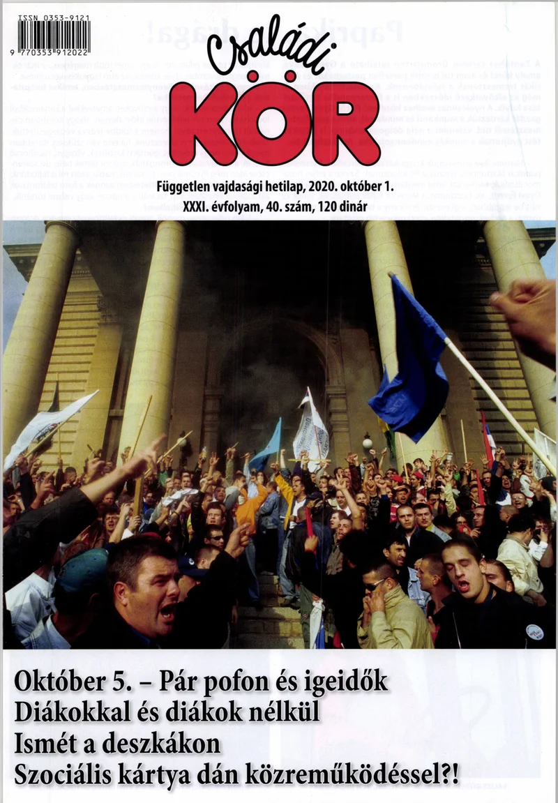 Családi Kör, 31. évf. 2020. október 1. 40. sz.