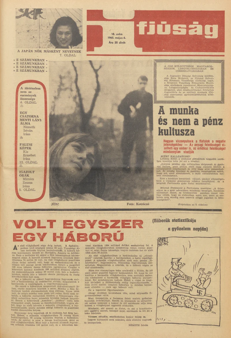 Ifjúság, 21. évf. 1965. május 6. 18. sz.