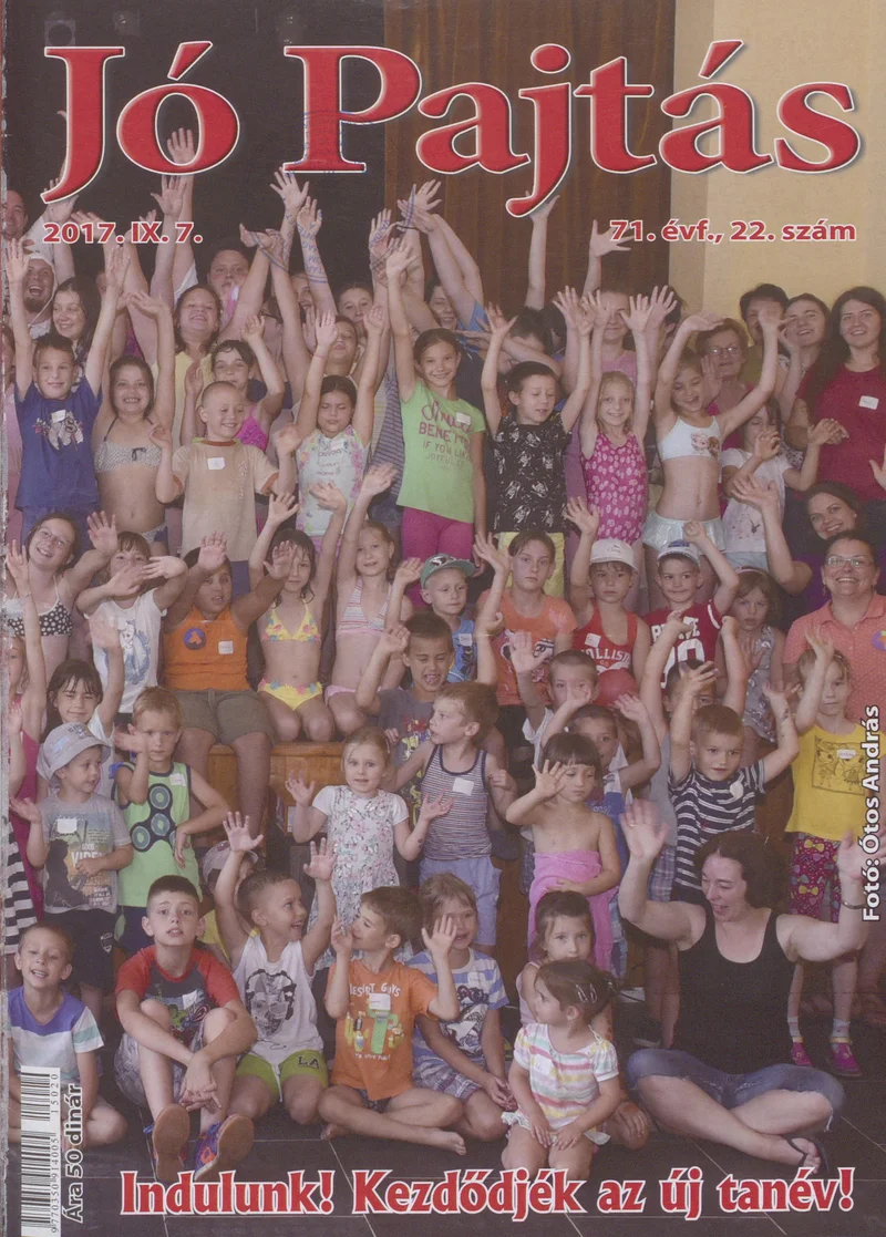 Jó Pajtás, 71. évf. 2017. szeptember 7. 22. sz.