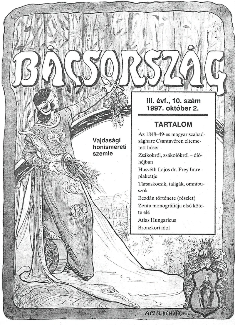 Bácsország, 3. évf. 1997. október 2. 10. sz.