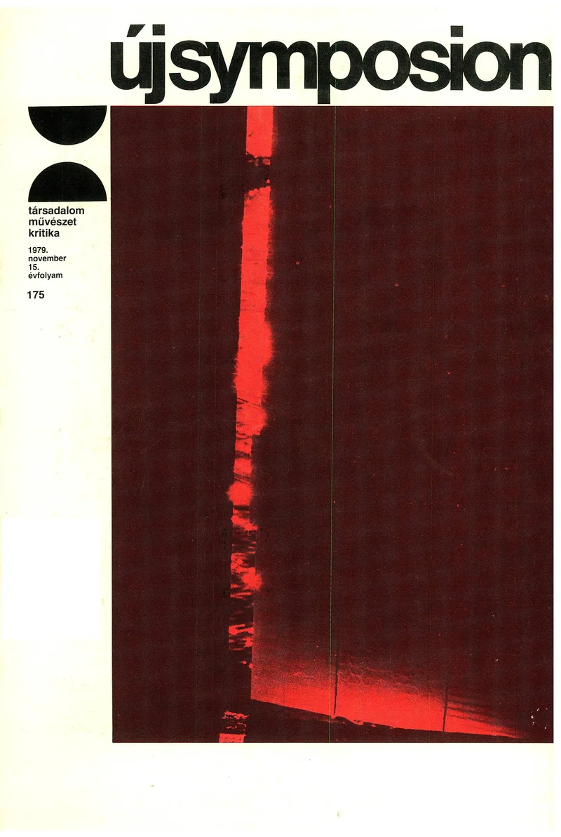 Új Symposion, 15. évf. 1979. november. 175. sz. 385–440. oldal
