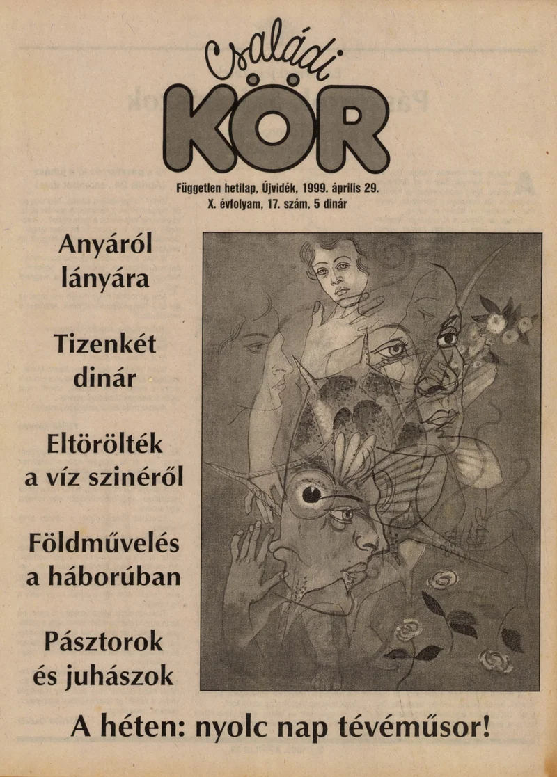 Családi Kör, 10. évf. 1999. április 29. 17. sz.