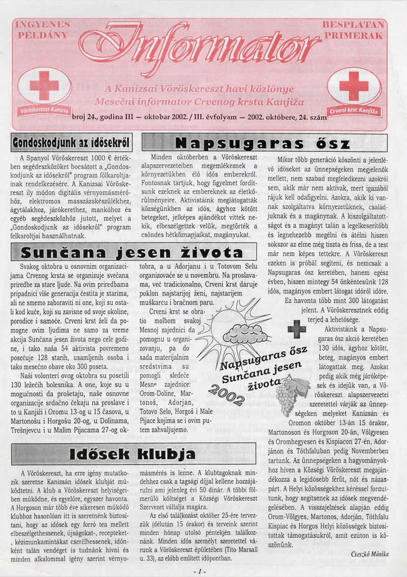 Informator, 3. évf. 2002. október 1. 24. sz.