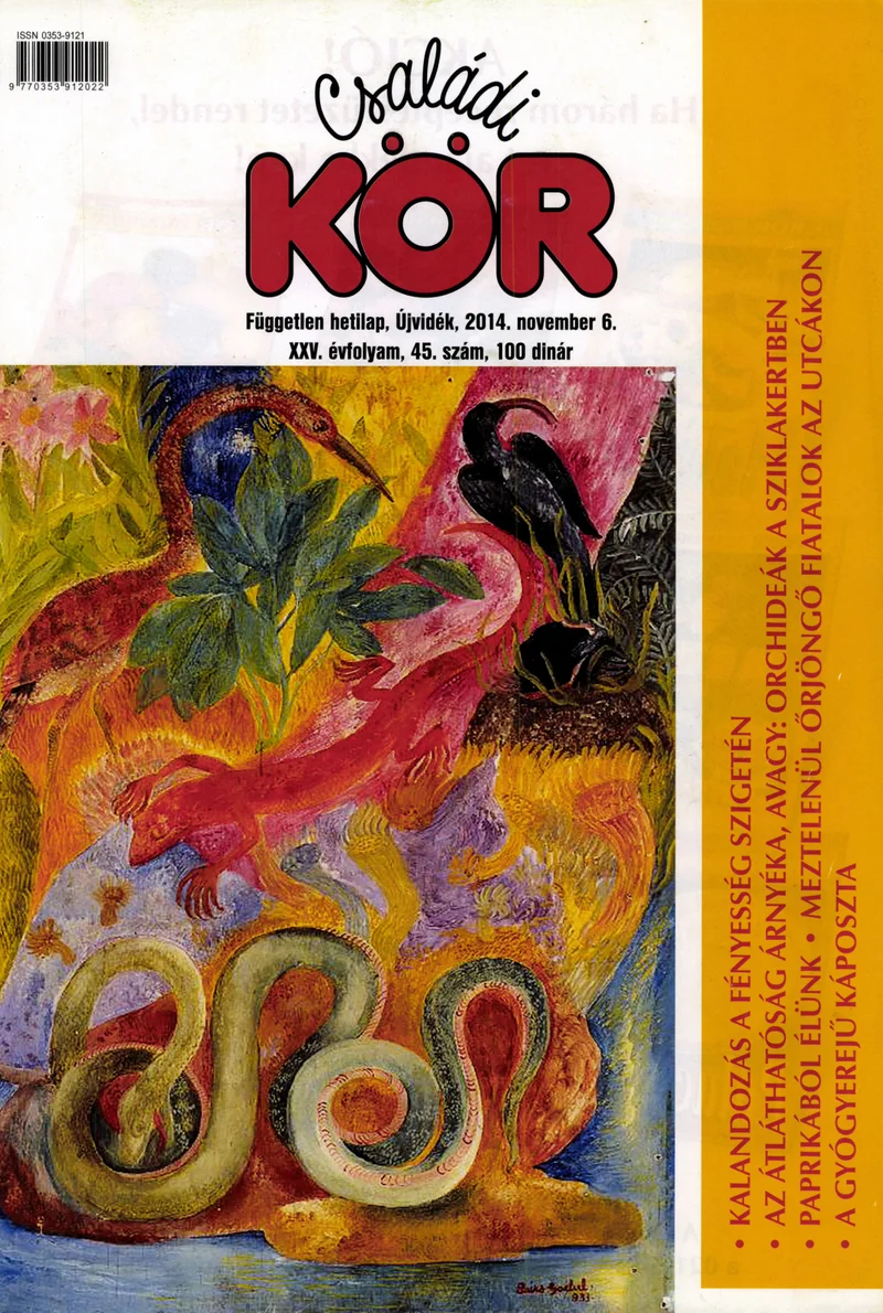 Családi Kör, 25. évf. 2014. november 6. 45. sz.