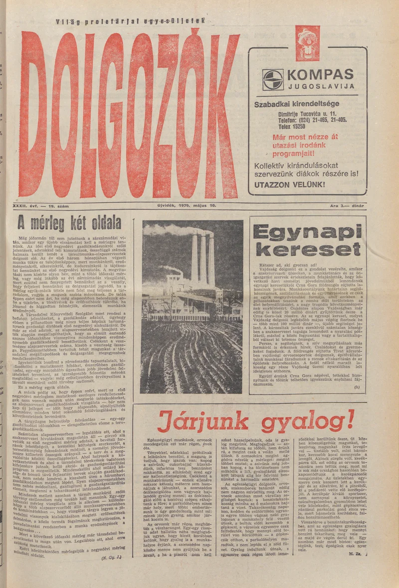 Dolgozók, 33. évf. 1979. május 10. 19. sz.