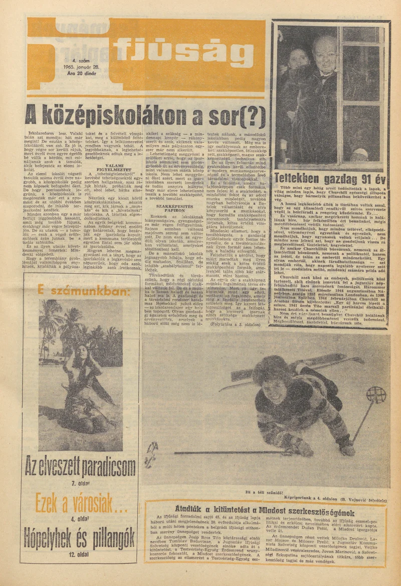 Ifjúság, 21. évf. 1965. január 28. 4. sz.