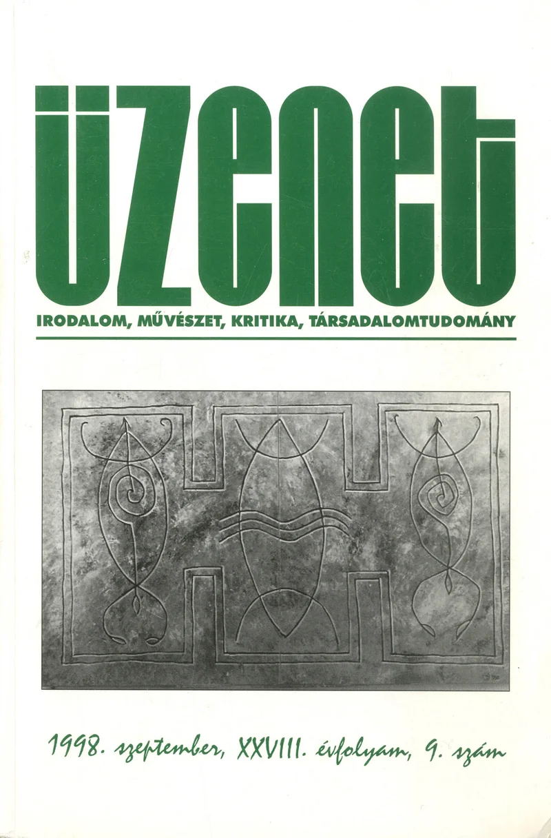 Üzenet, 28. évf. 1998. szeptember. 9. sz. 1–130. oldal