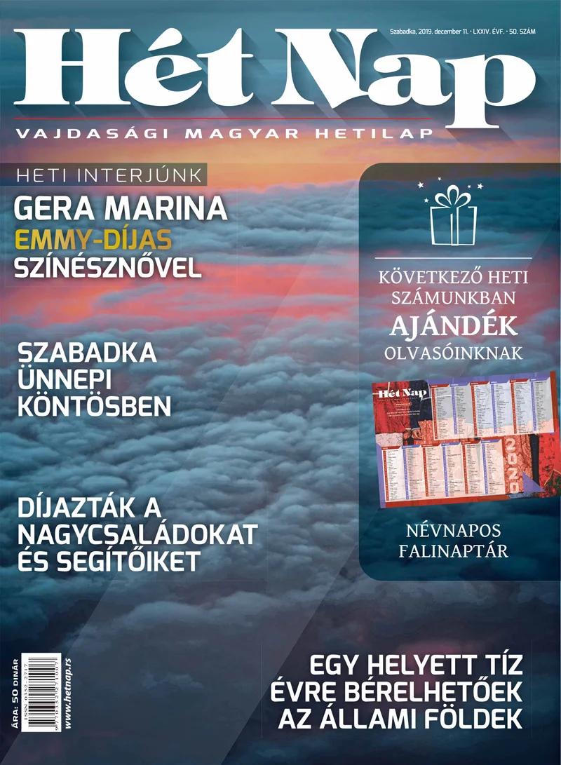 7 Nap, 74. évf. 2019. december 11. 50. sz.