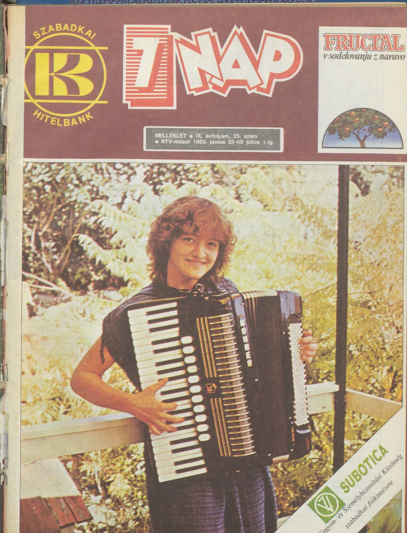 7 Nap melléklet, 9. évf. 1983. június 25. – július 1. 25. sz.