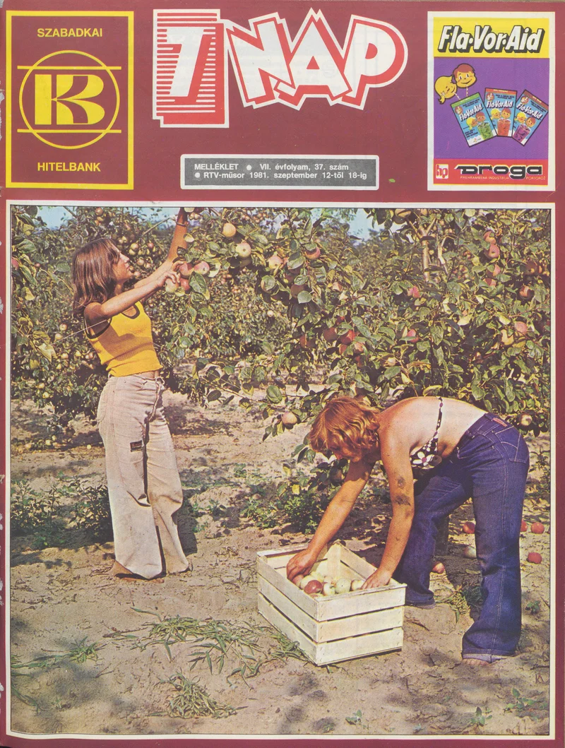 7 Nap melléklet, 7. évf. 1981. szeptember 12. – 18. 37. sz.