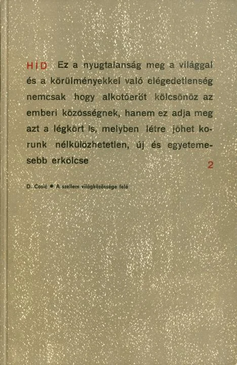 Híd, 29. évf. 1965. február. 2. sz. 161–288. oldal
